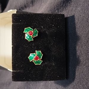 Avon Holiday Sparkle earrings
